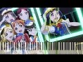 【ラブライブ!サンシャイン!!】「HAPPY PARTY TRAIN」(フル)【ピアノ】