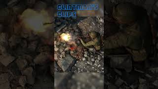 Got him on the zipline #gaming #gameplay #sniperelite #snipereliteresistance