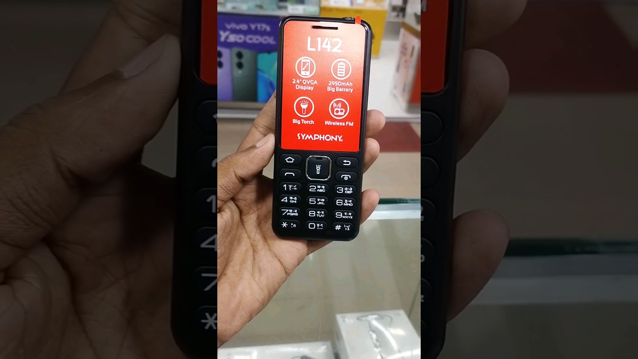 Symphony L142 নতুন ফোন  price in  Bangladesh 