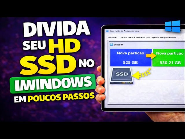Partition your SSD hard drive in Windows in a few steps. - YouTube