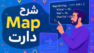 شرح Map في لغة Dart  كل ما تحتاج معرفته مع أمثلة عملية للمبتدئين