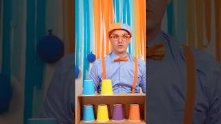 Match The Cups With Blippi 🍵 #kids #kidslearningvideos #blippi