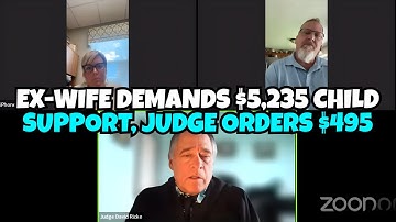Rechter schrapt eis van ex-vrouw van $ 5.235 na hebzuchtige druk – bevel werkt direct averechts!