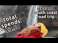 iceland south coast on a budget | ring road trip itinerary | vlog 3