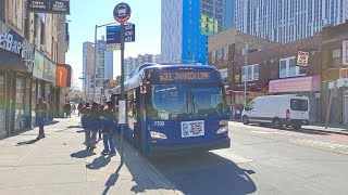 MTA NYCT Bus: 2019 New Flyer XD40 #7703 on the Q31