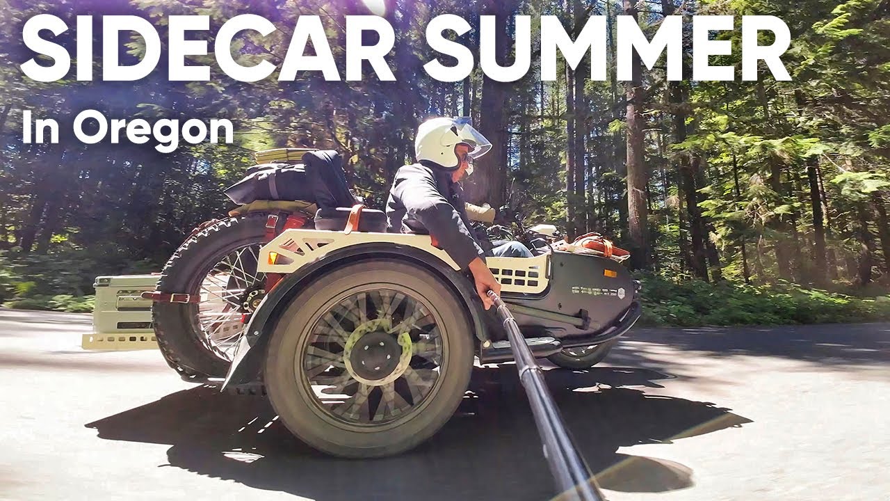 Riding a Ural Sidecar in Oregon