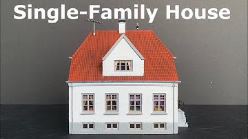 Danish Single-Family House - Kit bashing a set from Kibri