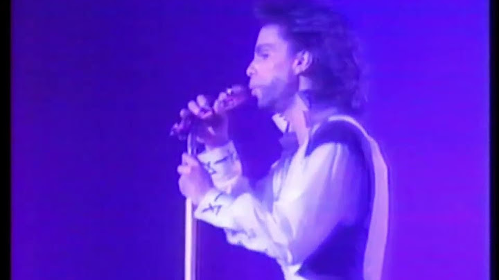 When Doves Cry Live version - Live performance video thumbnail