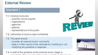 Guidelines Methodology Module 1 Overview