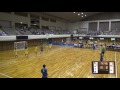 5日 ハンドボール男子 あづま総合体育館 Bコート 浦和学院×総社 1回戦 2