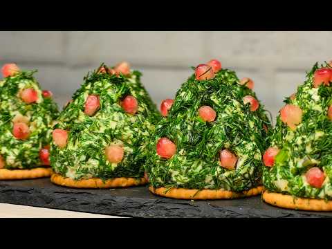 Все АХНУТ, увидев эту ЗАКУСКУ! Закуска елочка 🌲 на Новый Год 2025!ЗАКУСКИ НА НОВОГОДНИЙ СТОЛ 2025