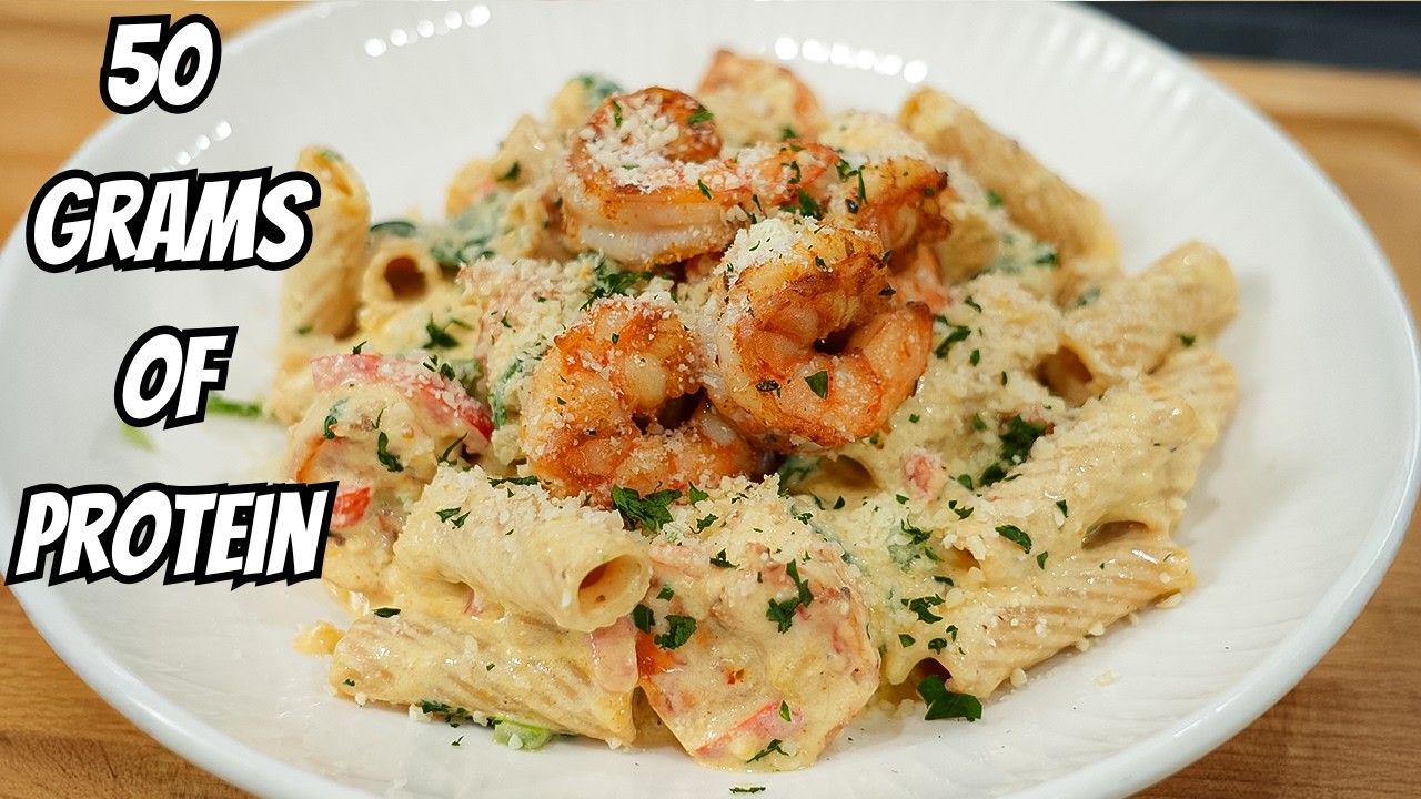 This Protein Packed Alfredo Recipe Will Change Your Life! - YouTube