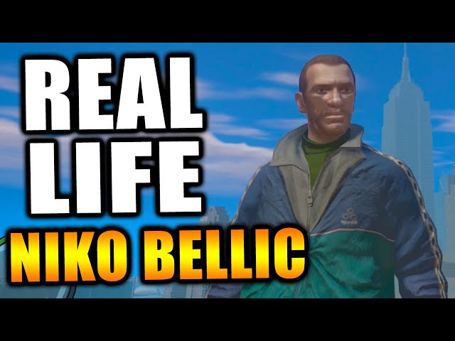 GTA Retro: Niko Bellic IN REAL LIFE! #SevenYearsOfGTAIV 