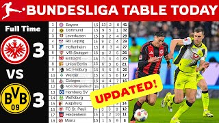 Bundesliga Table Today | Matchweek 16 Standings 2025/26