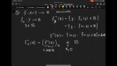 Measure and Integration - Lecture 13 part 3