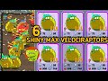 Dino park Special video after Birthday with 6 shiny Max Velociraptors