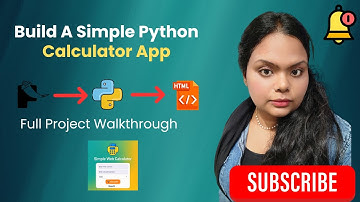 Build a Simple Python Calculator App  Flask + HTML UI Full Project Walkthrough