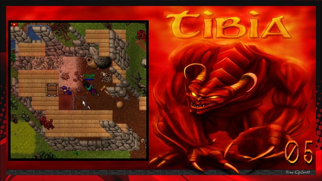 Tibia | 05 | Sorcerer [L19] | Free To Play MMORPG [PC] - YouTube