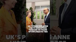 Princess Anne visits Singapore