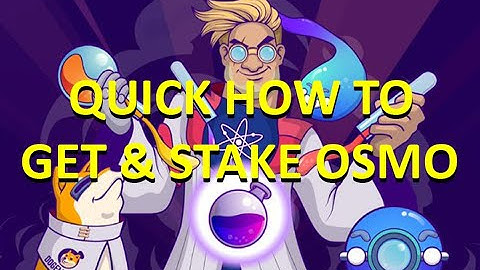 HOW TO GET OSMO TOKEN & STAKE IN 5 MINUTES! OSMOSIS ZONE 350+% APY!!