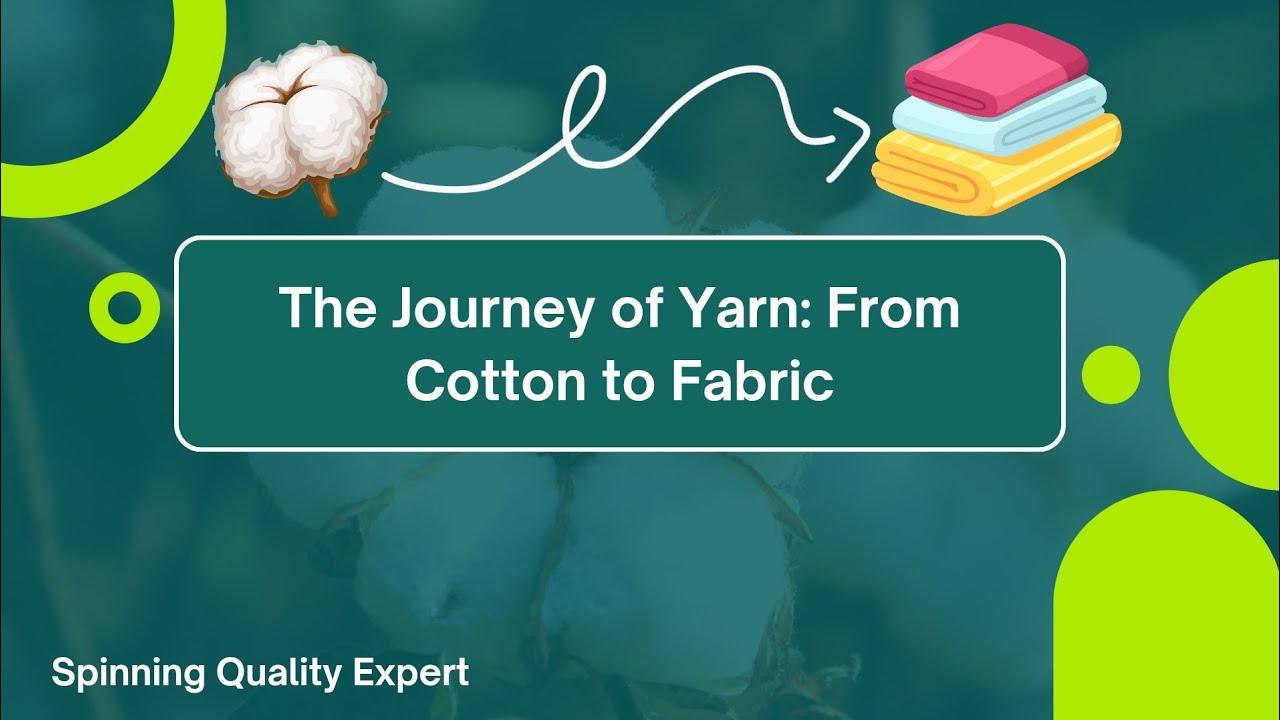 The Journey of Yarn: From Cotton to Fabric - YouTube