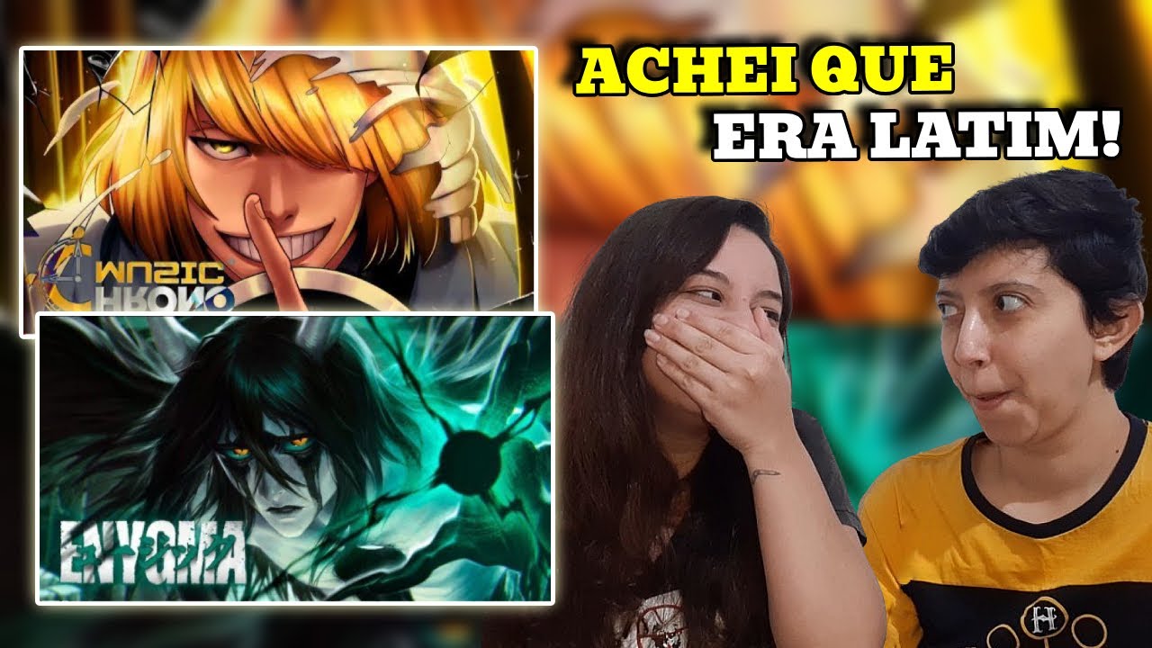 REACT SHINJI HIRAKO BLEACH ODITREVNI ODNUM e FACE DO DESESPERO ULQUIORRA BLEACH | CHRONO e ENYGMA