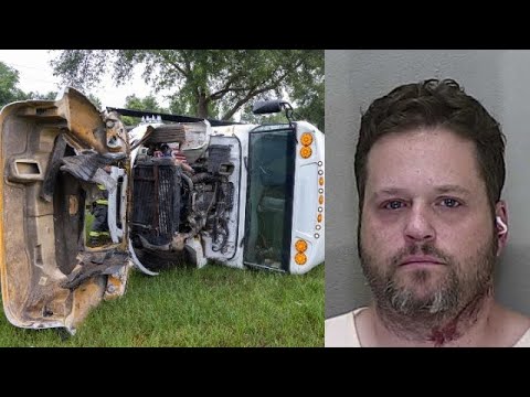 Man driving pickup in Marion bus crash charged with 8 counts of DUI manslaughter