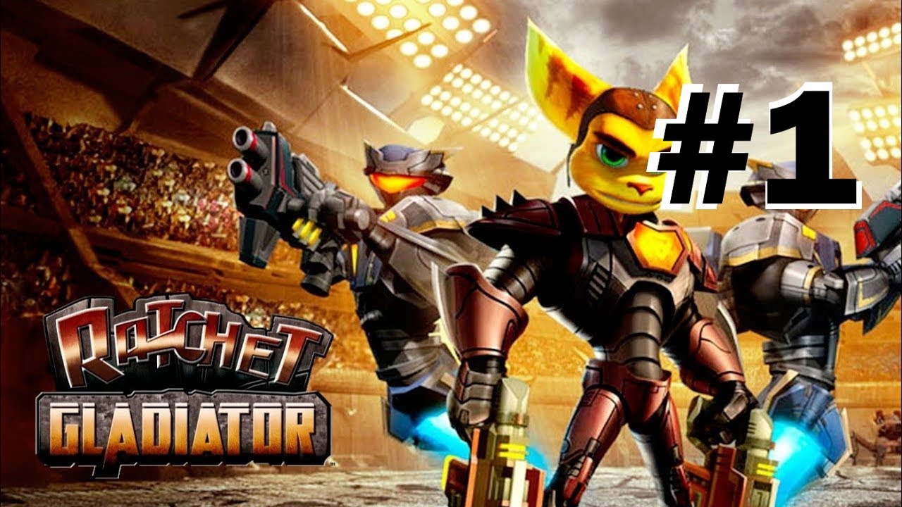 I played my favourite childhood game to save my love for gaming! {Ratchet Gladiator} Pt 1