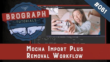 Brograph Tutorial 061 - Mocha Import Plus - Removal Workflow