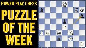 Chess puzzle of the week -  WHITE TO PLAY | Barbero vs Fedorowicz