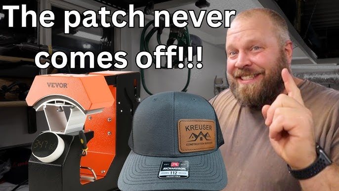 The Best Heat Printing Trick for Durable Patches on Hats 