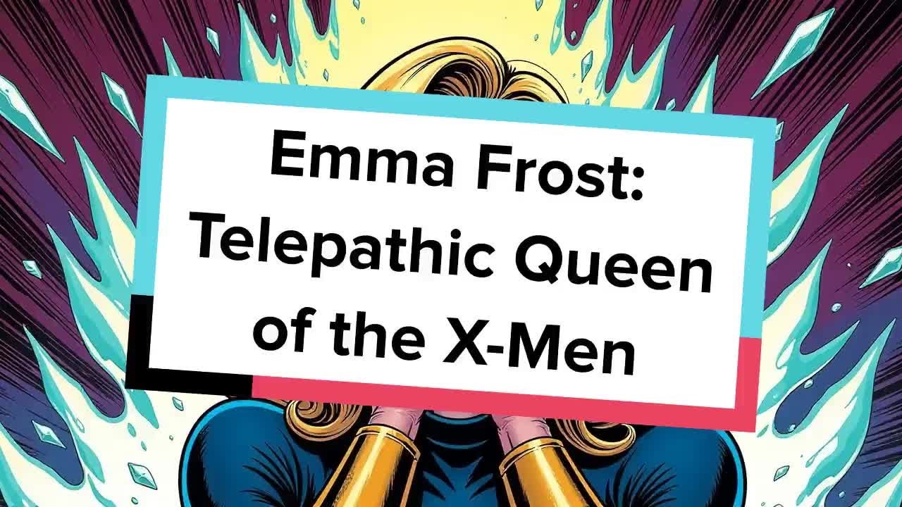 Emma Frost: Telepathic Queen of the X-Men - YouTube