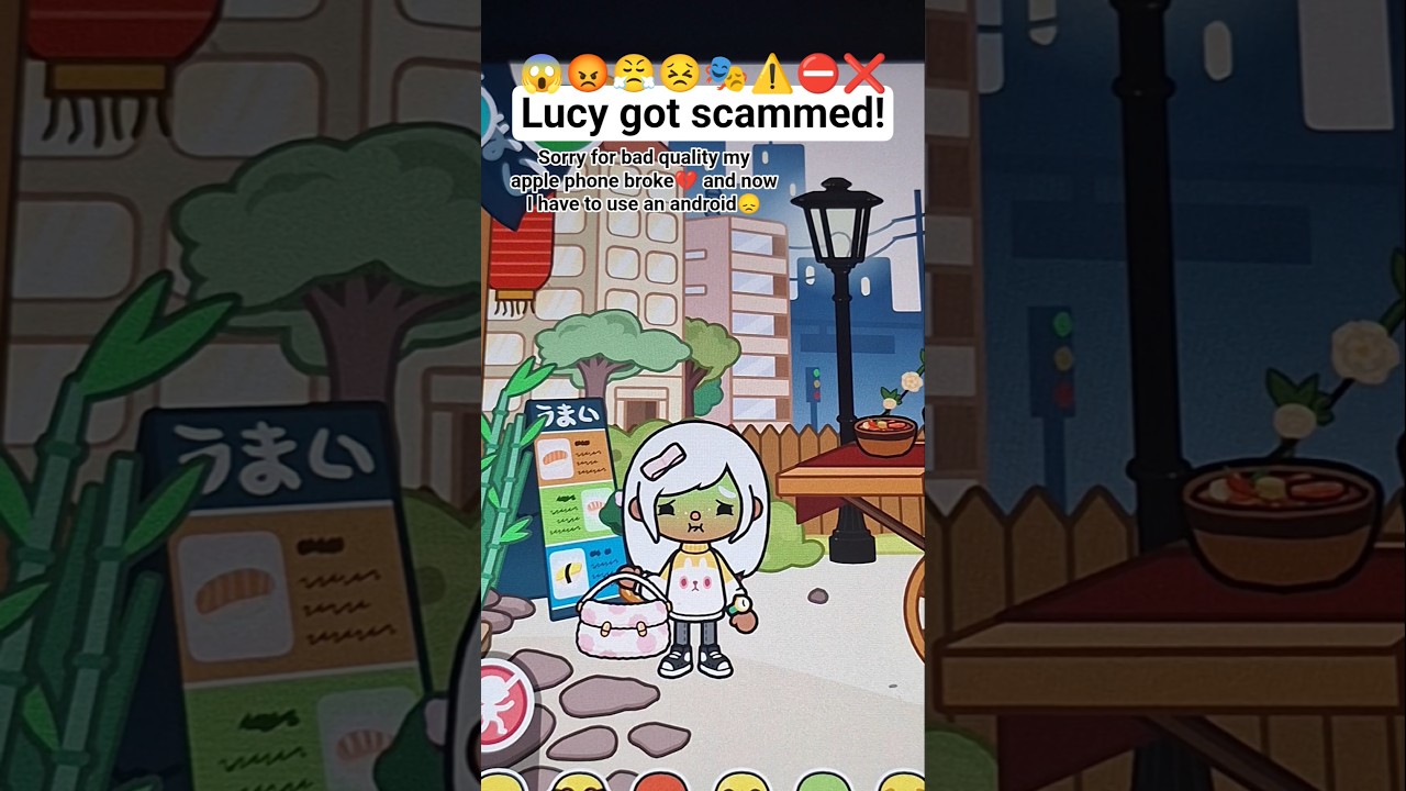 she got scammed🥀😞💔 