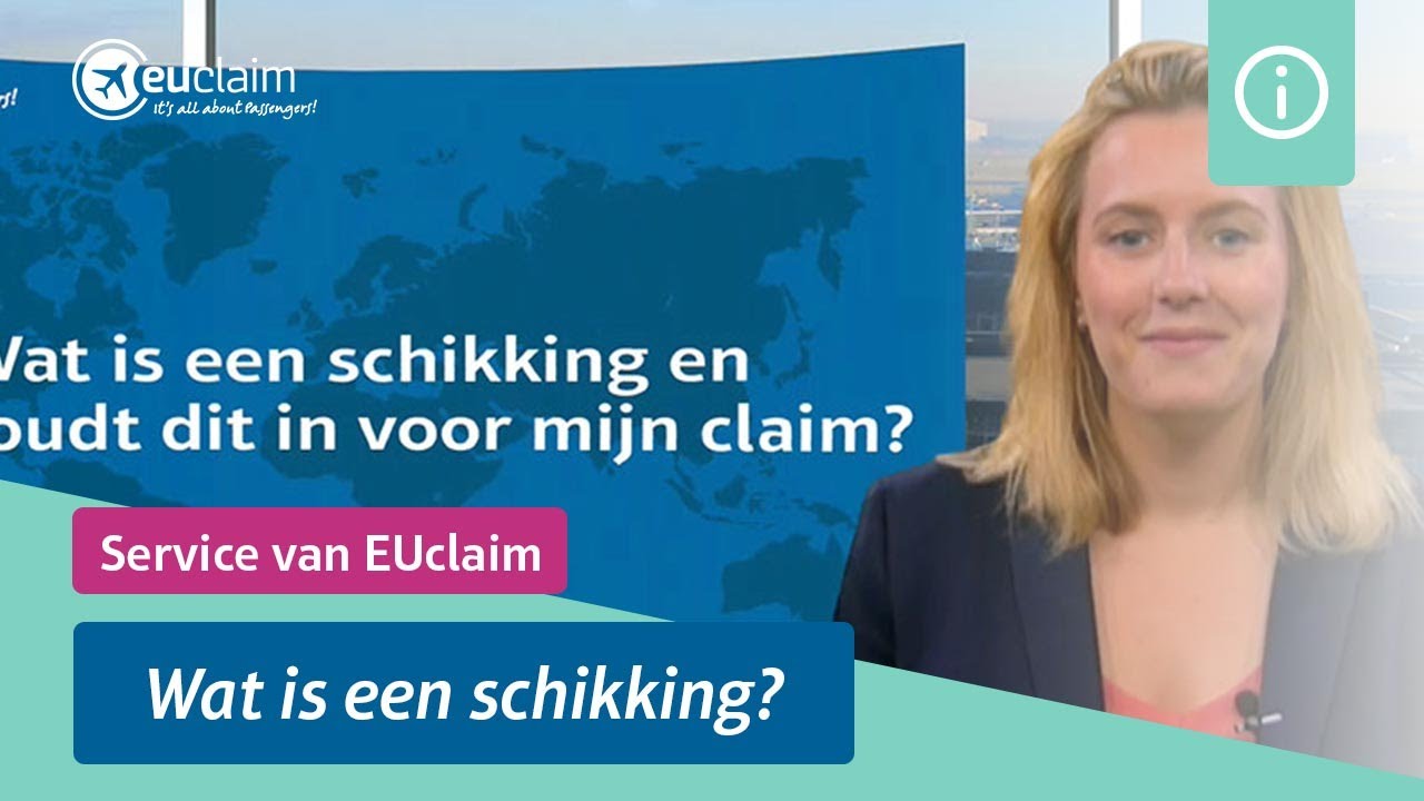 Wat houdt een schikking in? - EUclaim