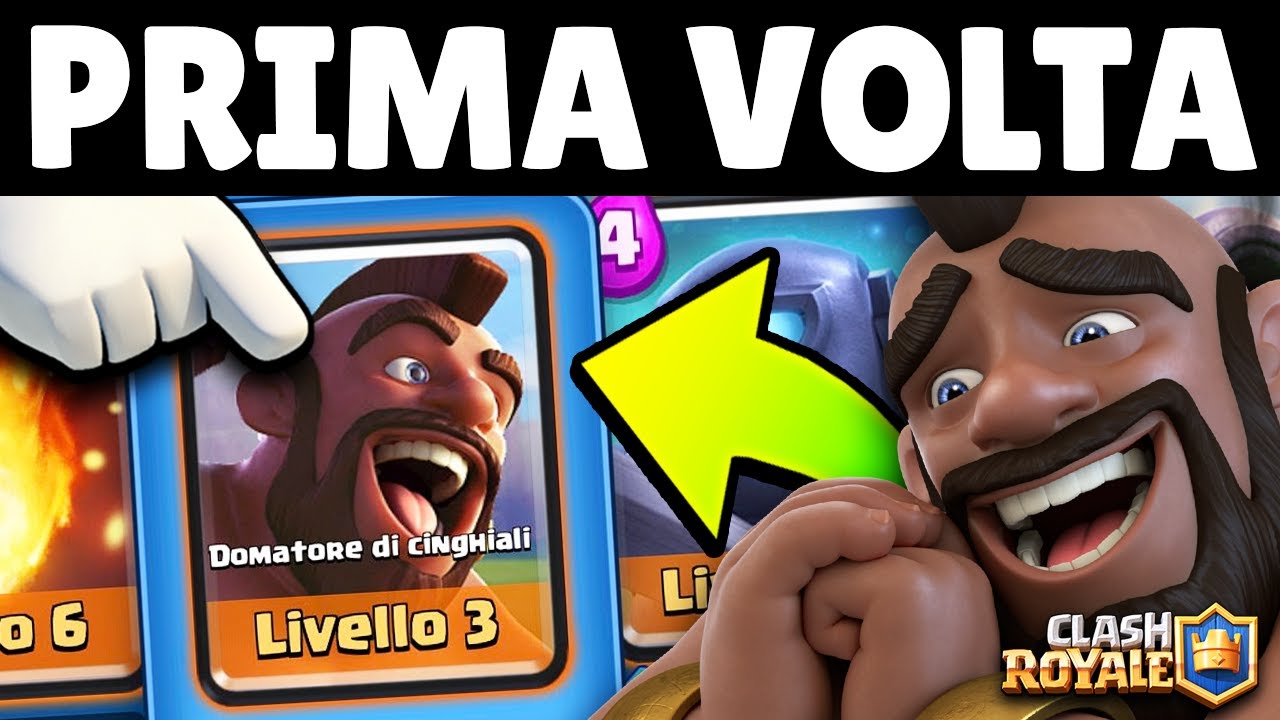 AIUTO... PRIME PARTITE con DOMATORE nel DECK! - Clash Royale - YouTube