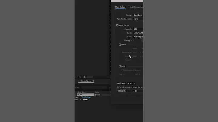How to Export With a Transparent Background in After Effects