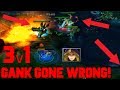 DOTA CRYSTAL MAIDEN - MID GANK GONE WRONG (TRIPLE KILL)