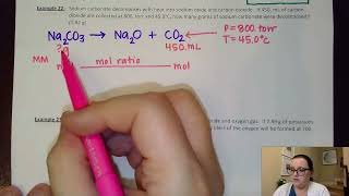 Non STP Gas Stoichiometry