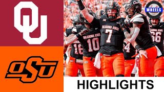 #9 Oklahoma vs #22 Oklahoma State Full Game Highlights | Week 10 | 2023 College Football Highlights