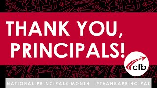 CFBISD Celebrates National Principals Month