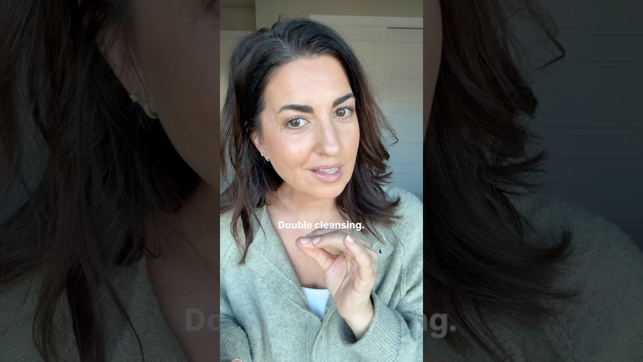 🌙 Why Double Cleansing at Night is a Game-Changer for Your Skin