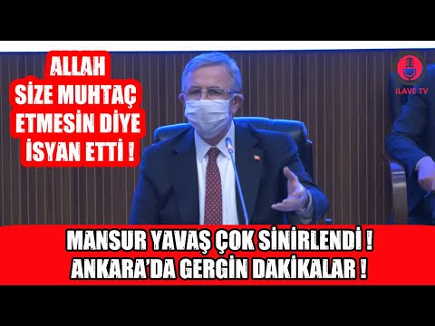 AKP Ankara'da Hizmet Yapılmasına Engel mi Oluyor ? Mansur Yavaş Neden Çok Sinirlendi !
