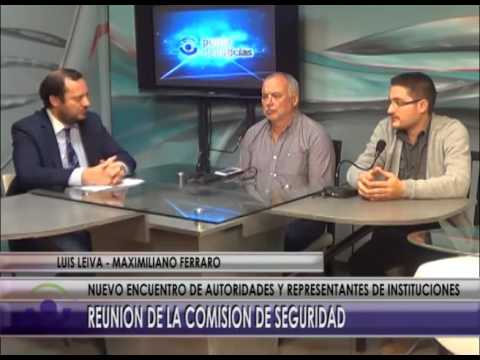 08 05 17   NOTA LEIVA FERRARO REUNION DE SEGURIDAD