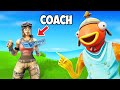 I hired a fortnite coach