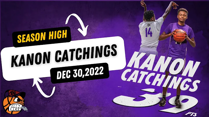 Kanon Catchings w/ a season HIGH of 39pts