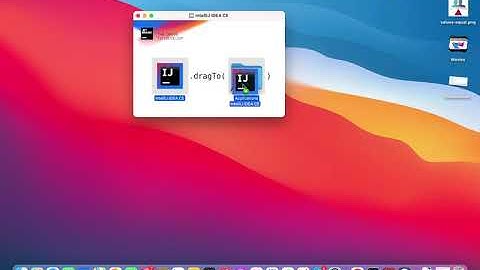 Installing IntelliJ IDE on macOS