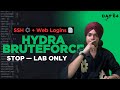 How I Use HYDRA to Crack SSH &amp; Login Forms (Ethical Hacking Demo) | #100daychallenge #Encrypticle