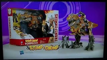 stomp & chomp transformers grimlock 1 step transformer uk advert