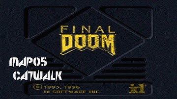 PlayStation Final Doom (PC) - Map05: Catwalk (100%) [PSYDoom]