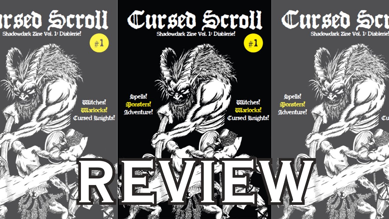 What’s Inside the Most Diabolical Shadowdark Zine Yet? | Cursed Scroll 1